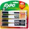 Expo® Black Magnetic Dry Erase Chisel Marker & Eraser Set